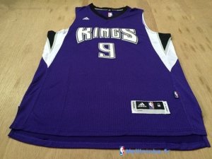 Maillot NBA Pas Cher Sacramento Kings Rajon Rondo 9 Pourpre