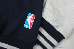 Survetement En Laine NBA New Orleans Pelicans Anthony Davis 23 Noir