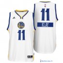 Maillot NBA Pas Cher Noël Golden State Klay 11 Blanc