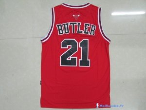 Maillot NBA Pas Cher Chicago Bulls Jimmy Butler 21 Rouge