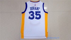 Maillot NBA Pas Cher Golden State Warriors Kevin Durant 35 Blanc