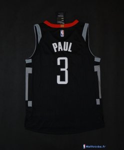 Maillot NBA Pas Cher Houston Rockets Chris Paul 3 Noir Statement 2017/18