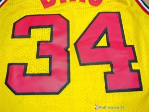 Maillot NCAA Pas Cher Maryland Leonard Kevin 34 Bias Jaune