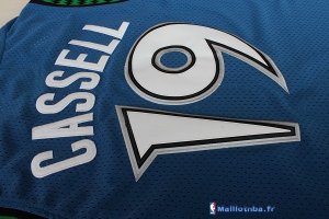 Maillot NBA Pas Cher Minnesota Timberwolves Sam Cassell 19 Retro Bleu