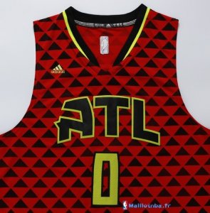 Maillot NBA Pas Cher Atlanta Hawks Jeff Teague 0 Rouge