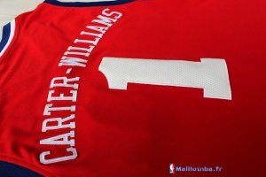 Maillot NBA Pas Cher Philadelphia Sixers Michael Carter Williams 1 Rouge