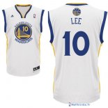 Maillot NBA Pas Cher Golden State Warriors David Lee 10 Blanc