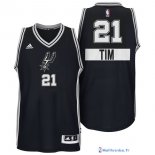 Maillot NBA Pas Cher Noël San Antonio Spurs Tim 21 Noir