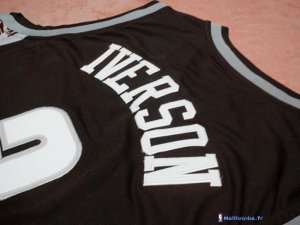 Maillot NCAA Pas Cher Georgetown Hoyas Allen Iverson 3 Bleu