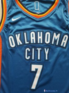 Maillot NBA Pas Cher Oklahoma City Thunder Junior Carmelo Anthony 7 Bleu Icon 2017/18