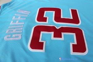 Maillot NBA Pas Cher Los Angeles Clippers Blake Griffin 32 Bleu MC