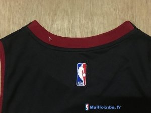 Maillot NBA Pas Cher Miami Heat Jamaal Magloire 12 Noir Rouge