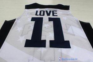 Maillot NBA Pas Cher USA 2012 Kevin Love 11 Blanc