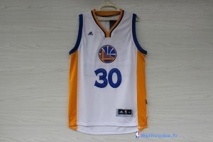 Maillot NBA Pas Cher Noël Golden State Curry 30 Blanc