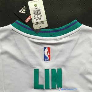 Maillot NBA Pas Cher Charlotte Hornets Jeremy Lin 7 Blanc