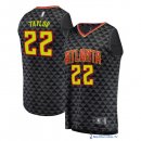 Maillot NBA Pas Cher Atlanta Hawks Isaiah Taylor 22 Noir Icon 2017/18