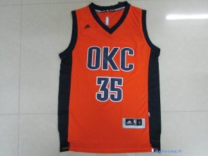 Maillot NBA Pas Cher Oklahoma City Thunder Kevin Durant 35 Orange