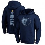 Memphis Grizzlies Ja Morant Fanatics Branded Navy Team Playmaker Name & Number Pullover Hoodie