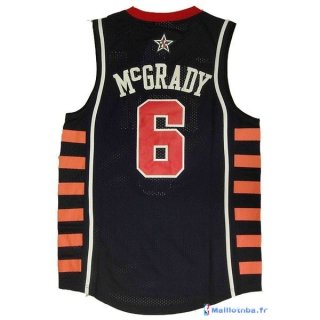 Maillot NBA Pas Cher USA 2004 McGrady 6 Noir