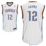 Maillot NBA Pas Cher Oklahoma City Thunder Steven Adams 12 Blanc