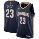 New Orleans Pelicans Anthony Davis Nike Navy Swingman Jersey - Icon Edition