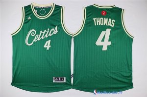 Maillot NBA Pas Cher Noël Boston Celtics Vert Thomas 4