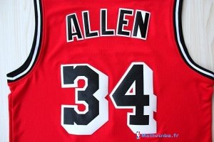 Maillot NBA Pas Cher Miami Heat Ray Allen 34 Retro Rouge