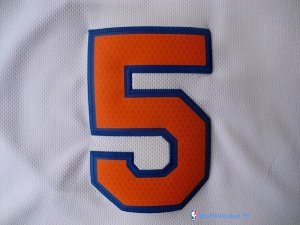 Maillot NBA Pas Cher New York Knicks Jason Kidd 5 Blanc