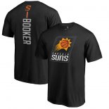 Phoenix Suns Devin Booker Fanatics Branded Black Backer Name & Number T-Shirt