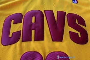 Maillot NBA Pas Cher Cleveland Cavaliers LeBron James 23 Jaune