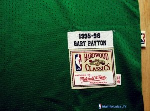 Maillot NBA Pas Cher Seattle Supersonics Gary Payton 20 Retro Vert