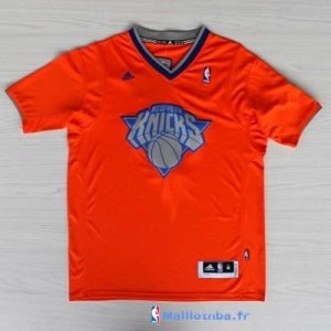 Maillot NBA Pas Cher Noël New York Knicks Anthony 7 Orange