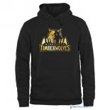 Survetement NBA Pas Cher Minnesota Timberwolves Noir Or