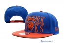 Bonnet NBA New York Knicks 2016 Bleu Orange 1