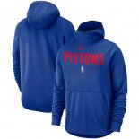Detroit Pistons Nike Blue Spotlight Performance Pullover Hoodie