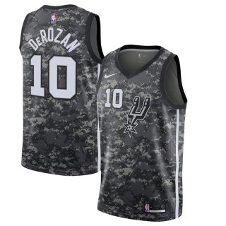 San Antonio Spurs DeMar DeRozan Nike Black City Edition Swingman Jersey