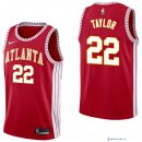 Maillot NBA Pas Cher Atlanta Hawks Isaiah Taylor 22 Retro Rouge 2017/18