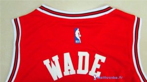 Maillot NBA Pas Cher Chicago Bulls Dwyane Wade 3 2016 Rouge