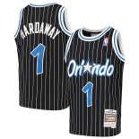 Orlando Magic Penny Hardaway Mitchell & Ness Black Hardwood Classics Swingman Throwback Jersey