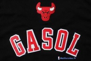 Maillot NBA Pas Cher Chicago Bulls Pau Gasol 16 Noir