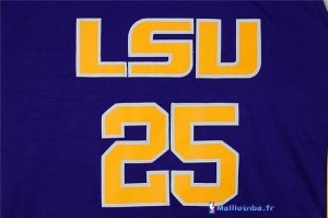 Maillot NCAA Pas Cher LSU Bobby Simmons 25 Pourpre