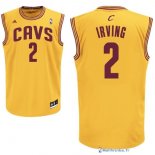 Maillot NBA Pas Cher Cleveland Cavaliers Kyrie Irving 2 Jaune