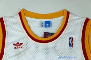 Maillot NBA Pas Cher Houston Rockets Clyde Drexler 22 Retro Blanc