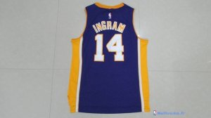 Maillot NBA Pas Cher Los Angeles Lakers Ingram 14 Pourpre