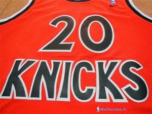 Maillot NBA Pas Cher New York Knicks Allan Houston 20 Orange