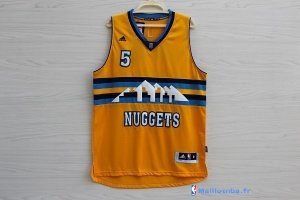 Maillot NBA Pas Cher Denver Nuggets Nate Robinson 5 Jaune