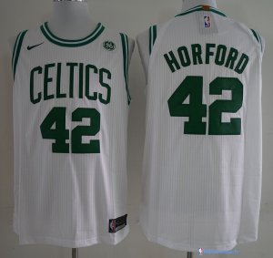 Maillot NBA Pas Cher Boston Celtics Al Horford 42 Blanc 2017/18