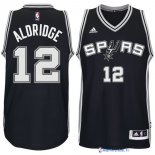 Maillot NBA Pas Cher San Antonio Spurs LaMarcus Aldridge 12 Noir