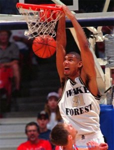 Maillot NCAA Pas Cher Wake Forest Tim Duncan 21 Blanc