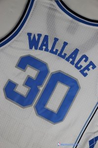 Maillot NCAA Pas Cher North Carolina Rasheed Wallace 30 Blanc